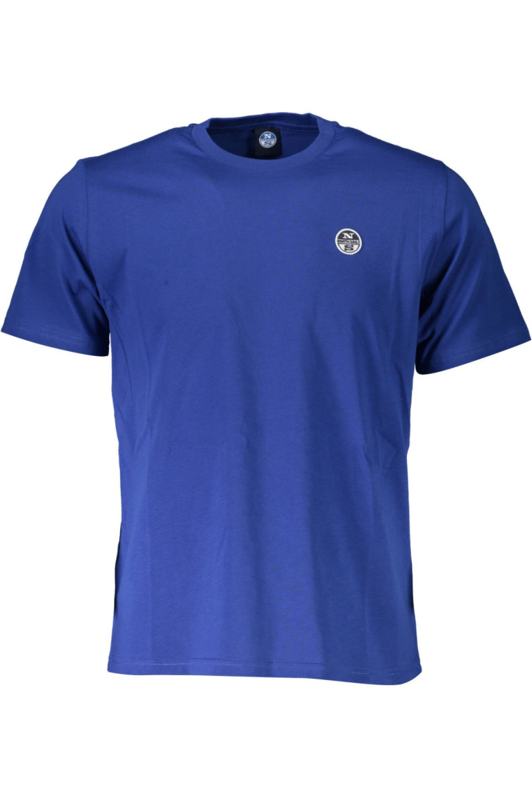 T-shirt manches courtes bleu