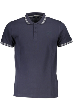 Polo manches courtes Bleu Cavalli Class