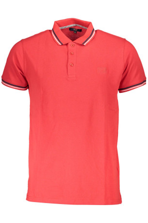 Polo manches courtes rouge Cavalli Class