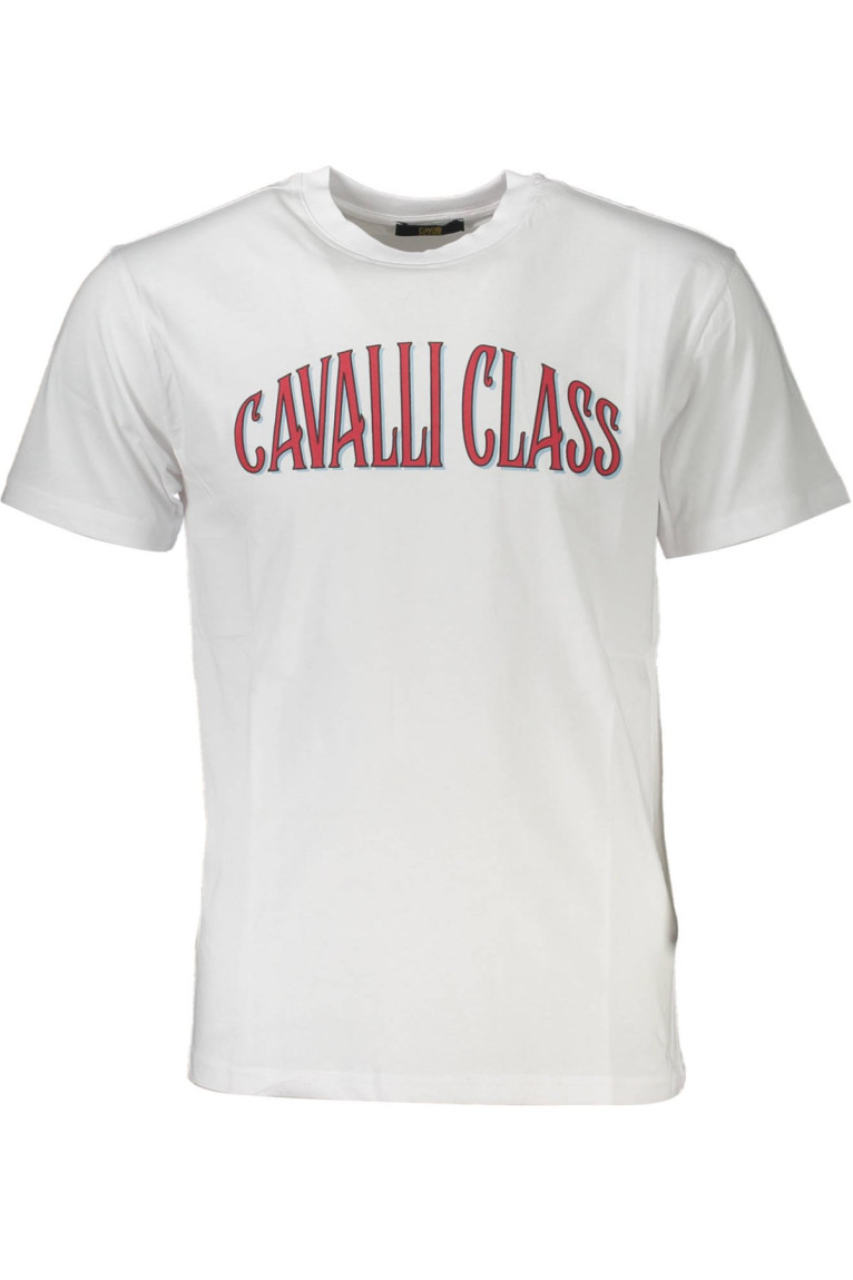 T-shirt manches courtes blanc Cavalli Class