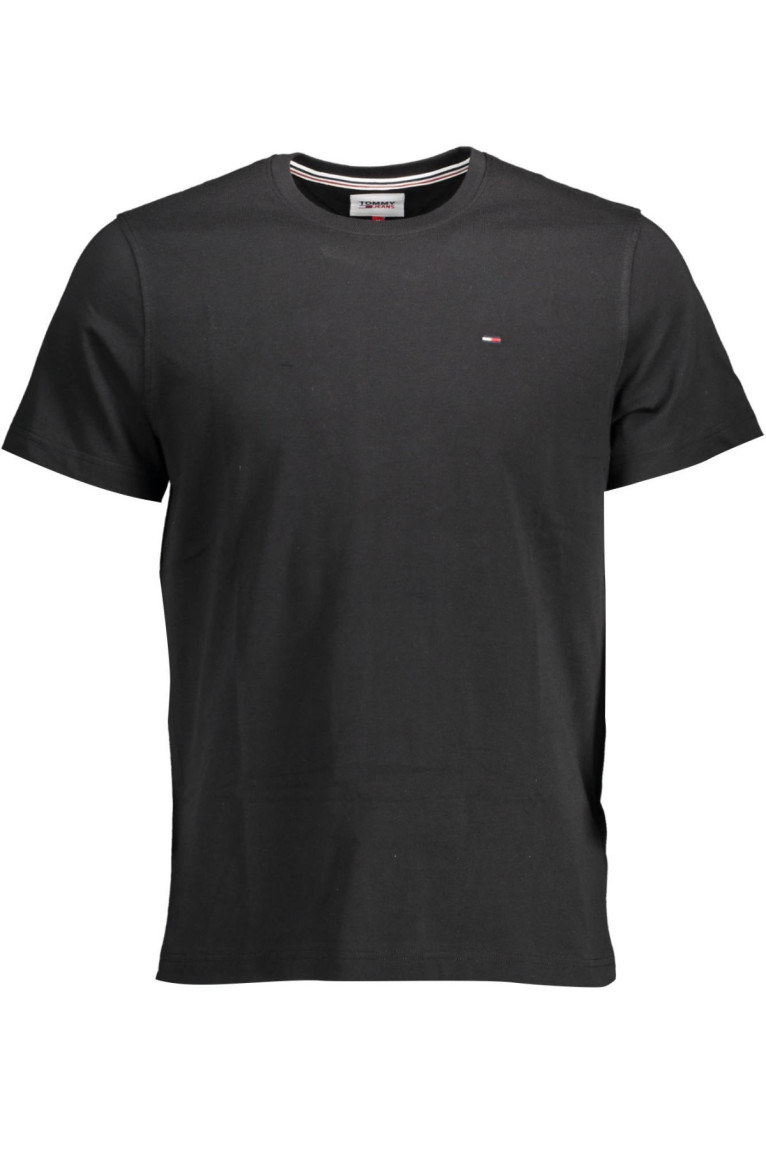 T-SHIRT À MANCHES COURTES TOMMY HILFIGER HOMME NOIR Tommy Hilfiger