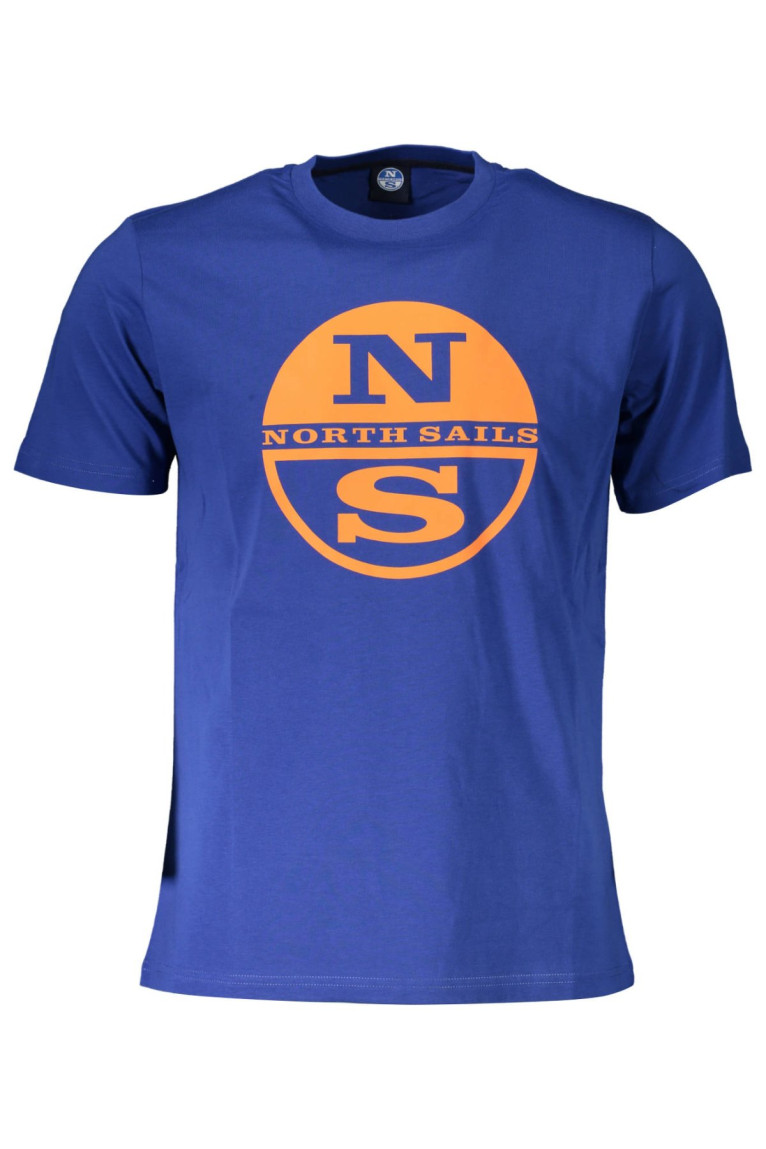 T-shirt manches courtes Homme Bleu