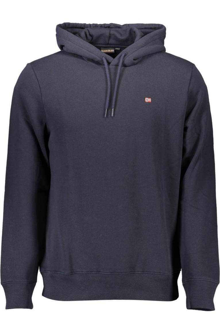 Sweat à capuche logo manches longues Napapijri