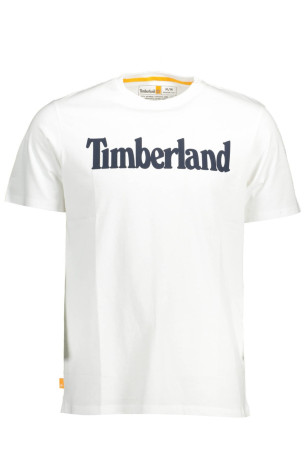 T-shirt à manches courtes en coton blanc Timberland