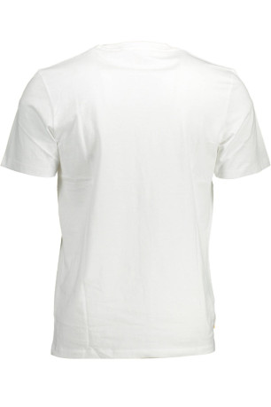 T-shirt à manches courtes en coton blanc Timberland