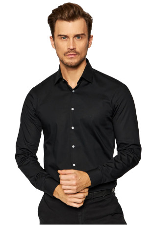Chemise unie stretch slim fit Calvin klein