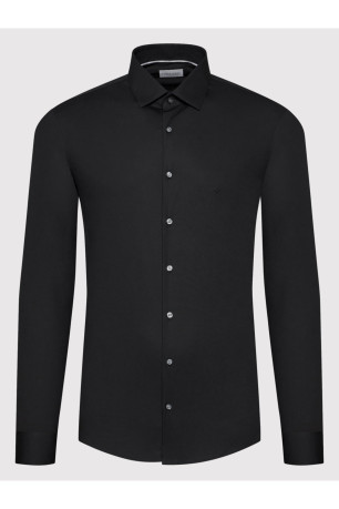 Chemise unie stretch slim fit Calvin klein