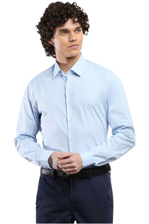 Chemise unie stretch slim fit Calvin klein