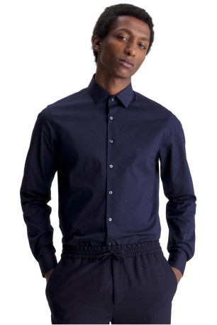 Chemise unie stretch slim fit Calvin klein