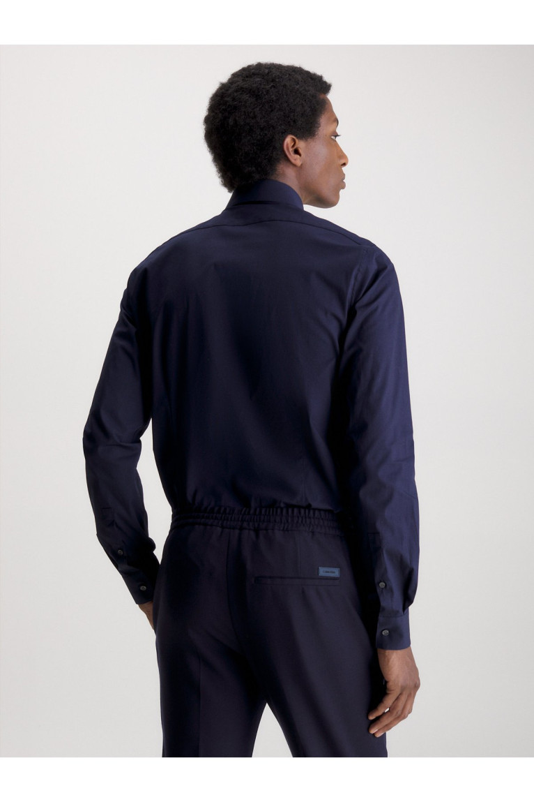 Chemise unie stretch slim fit Calvin klein