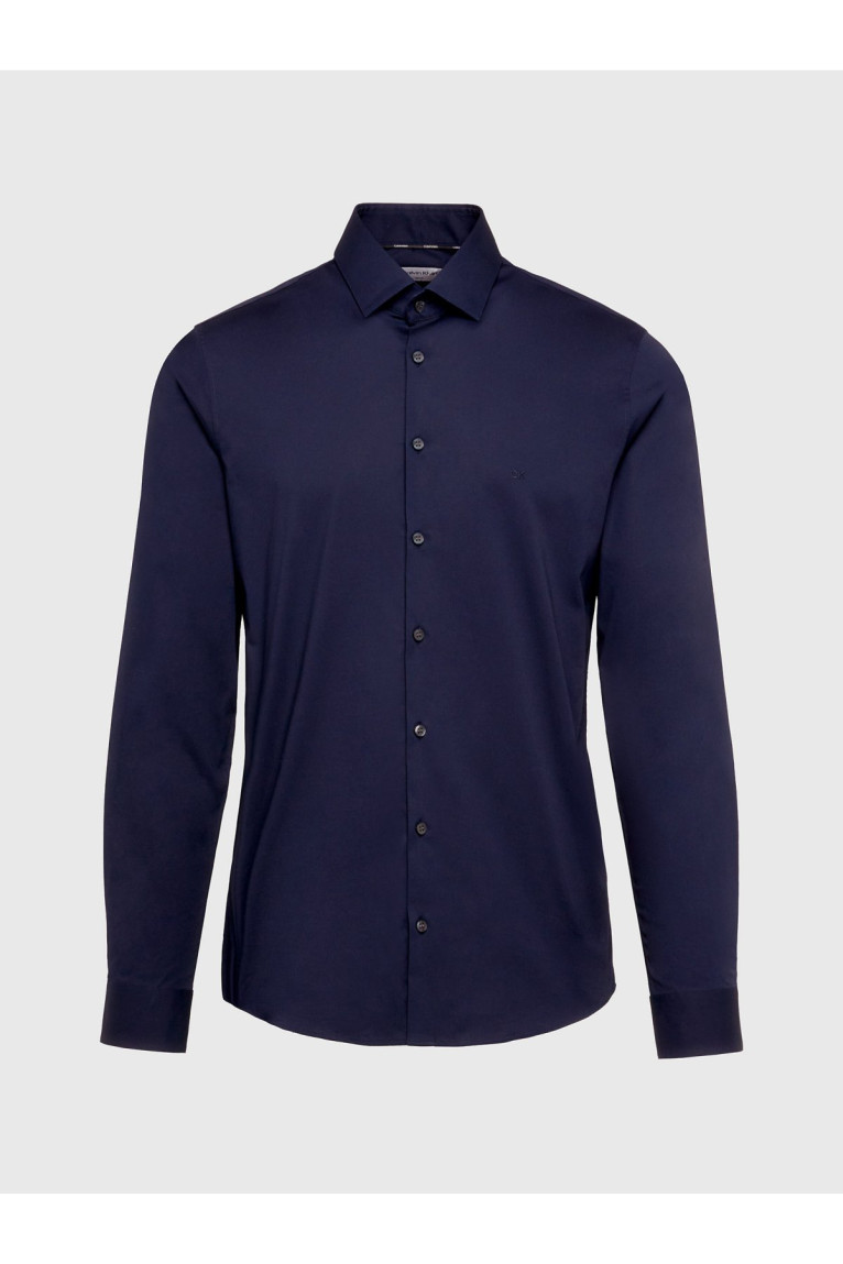 Chemise unie stretch slim fit Calvin klein