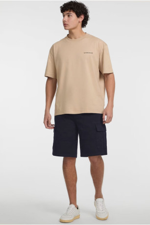Bermuda cargo coton lin Guess jeans