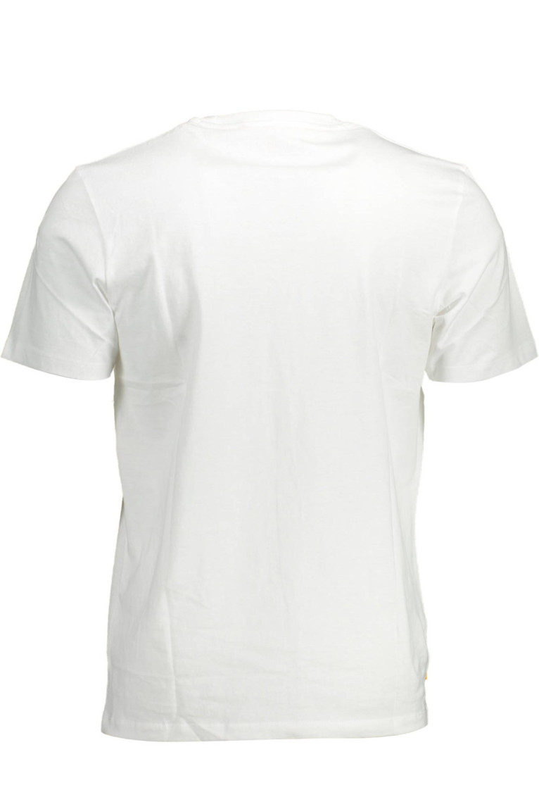 T-shirt à manches courtes en coton blanc Timberland
