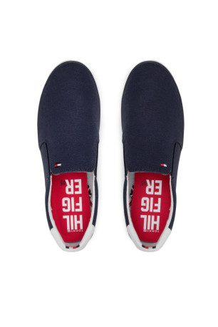 Chaussures plates coton Tommy Hilfiger