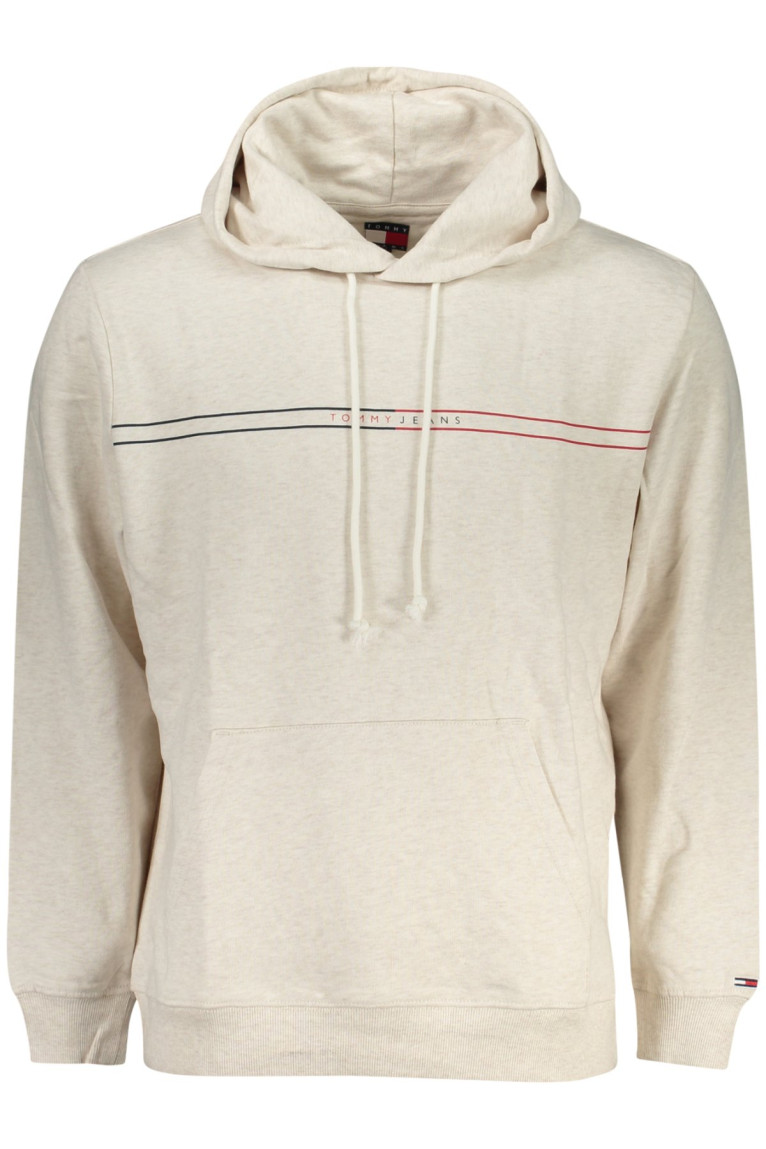 Sweat Tommy Hilfiger sans fermeture éclair pour homme Beige Tommy Hilfiger