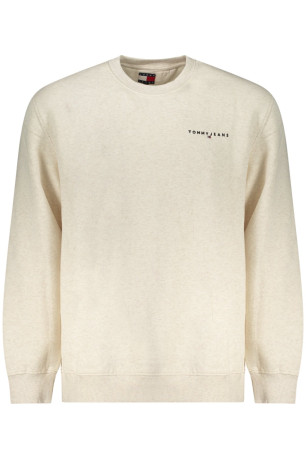Sweat Tommy Hilfiger sans fermeture éclair pour homme Beige Tommy Hilfiger