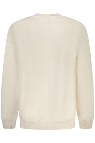 Sweat Tommy Hilfiger sans fermeture éclair pour homme Beige Tommy Hilfiger