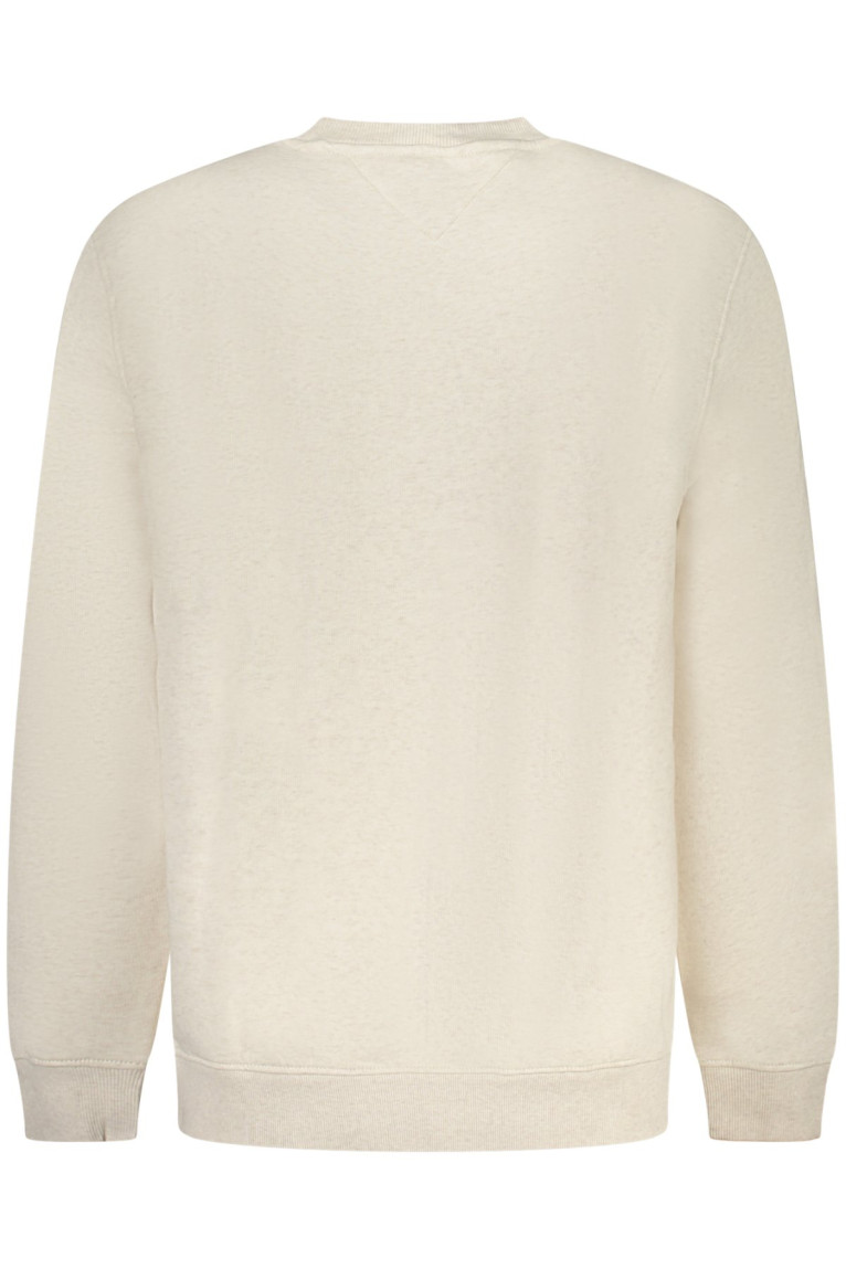 Sweat Tommy Hilfiger sans fermeture éclair pour homme Beige Tommy Hilfiger