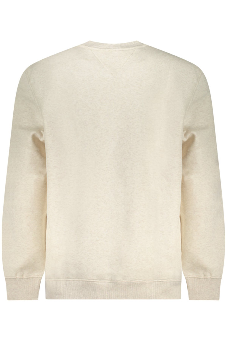 Sweat Tommy Hilfiger sans fermeture éclair pour homme Beige Tommy Hilfiger