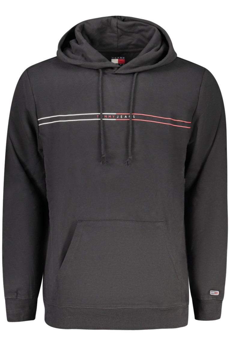 Sweat zippé noir Tommy Hilfiger pour homme Tommy Hilfiger