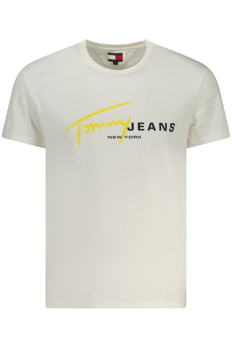 T-SHIRT À MANCHES COURTES TOMMY HILFIGER HOMME BLANC Tommy Hilfiger