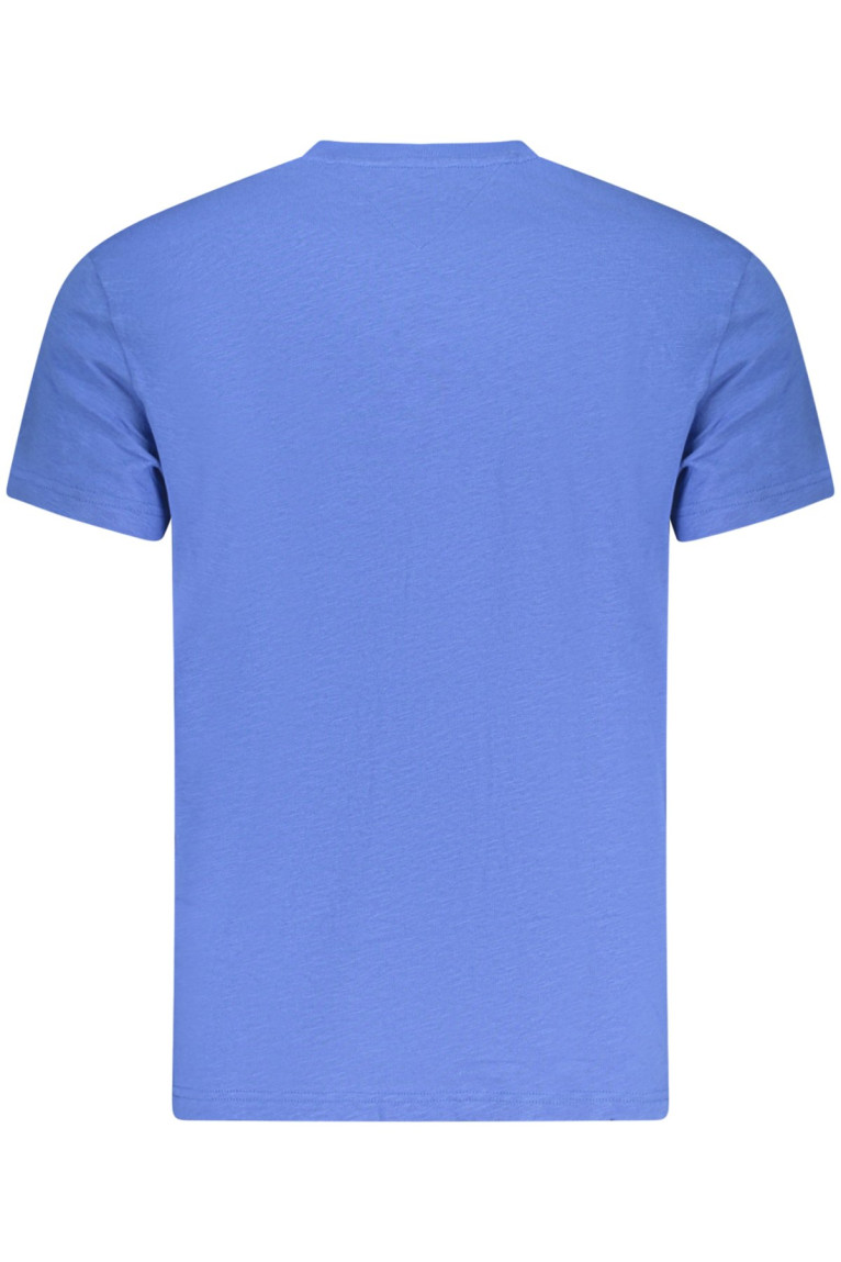 T-SHIRT À MANCHES COURTES TOMMY HILFIGER POUR HOMME BLEU Tommy Hilfiger