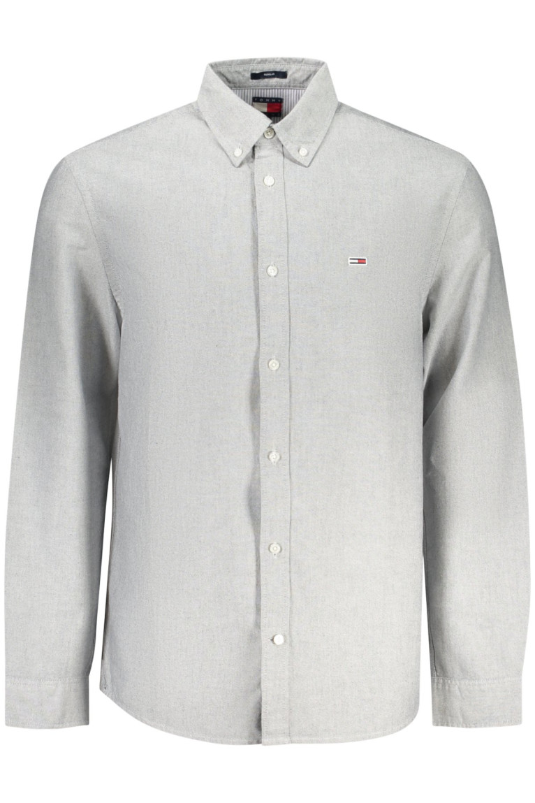 Chemise à manches longues Tommy Hilfiger pour homme Gris Tommy Hilfiger