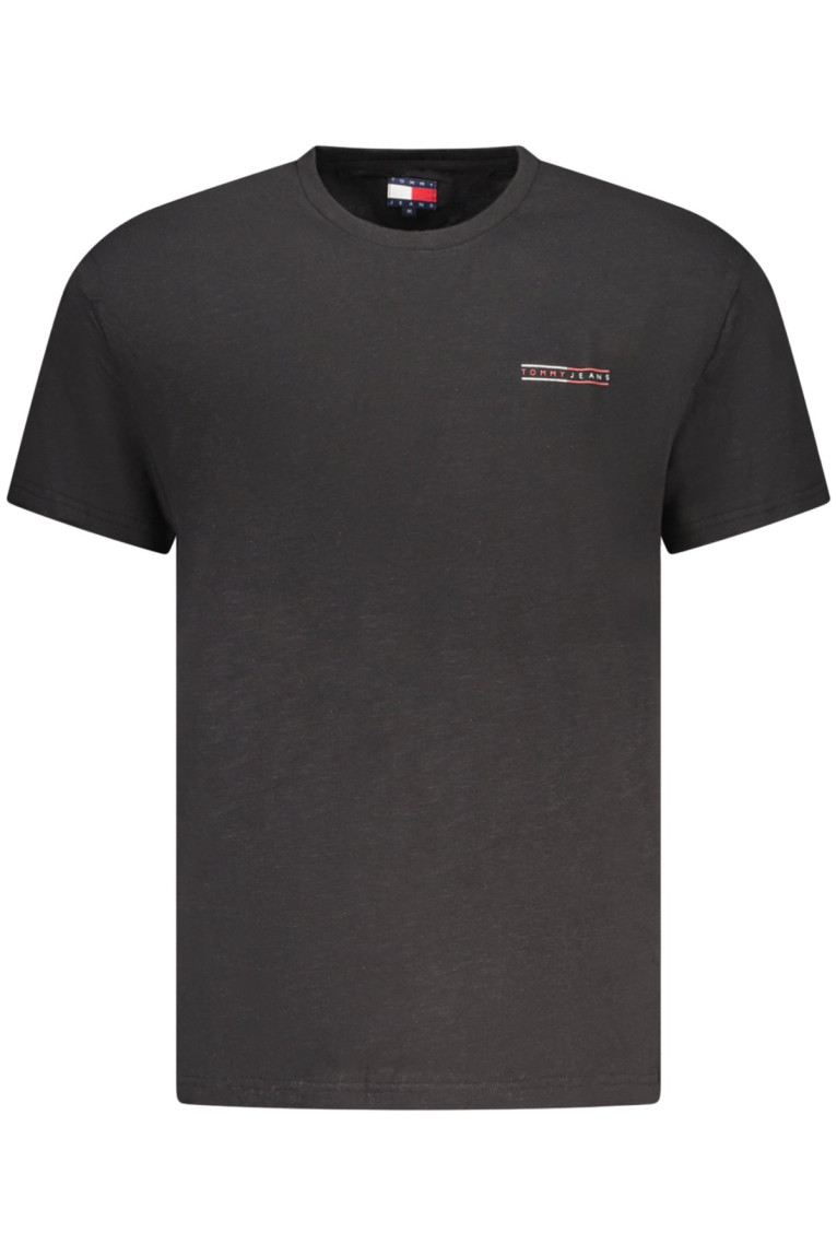 T-SHIRT À MANCHES COURTES TOMMY HILFIGER HOMME NOIR Tommy Hilfiger