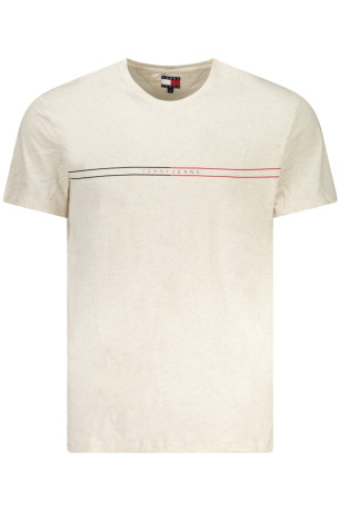 T-SHIRT À MANCHES COURTES TOMMY HILFIGER HOMME BEIGE Tommy Hilfiger