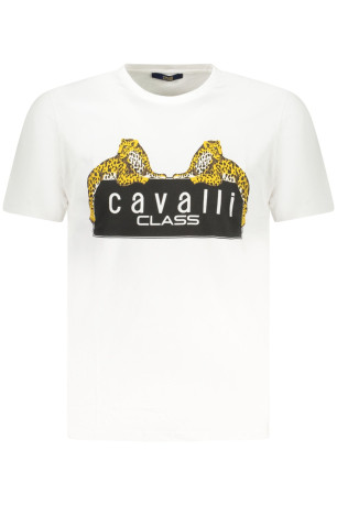 T-shirt manches courtes blanc Cavalli Class