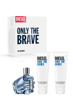 Coffret Only the brave Edt 125 ml + Gel douche 2 x 75 ml Diesel