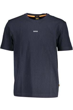 T-shirt Homme Manches courtes Bleu BOSS