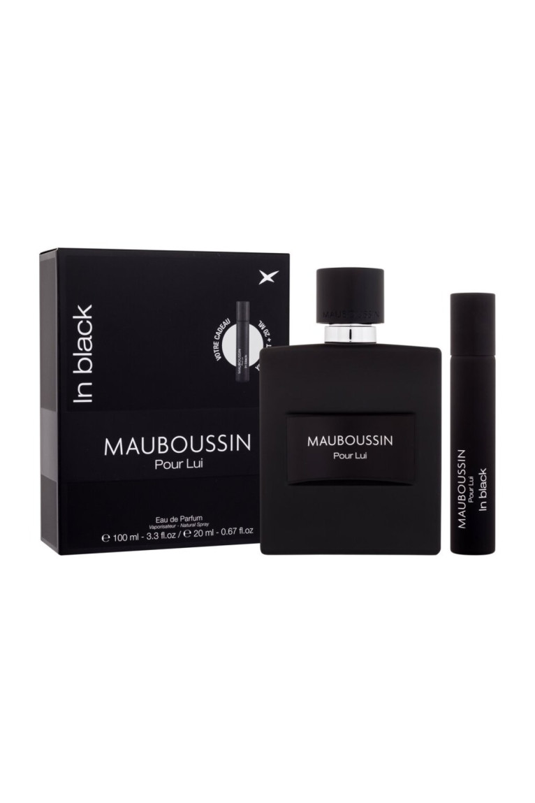 Pour Lui in Black Edp100ml + Edp 20ml MAUBOUSSIN