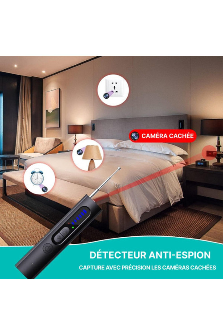 Détecteur de Caméra et de Dispositifs Espions I NEED ME ONE