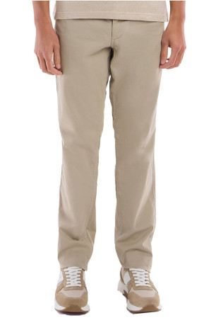 Pantalon chino coton stretch coupe droite Eden park