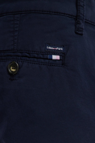 Pantalon chino coton stretch coupe droite Eden park
