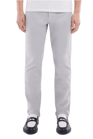 Pantalon chino coton stretch coupe droite Eden park