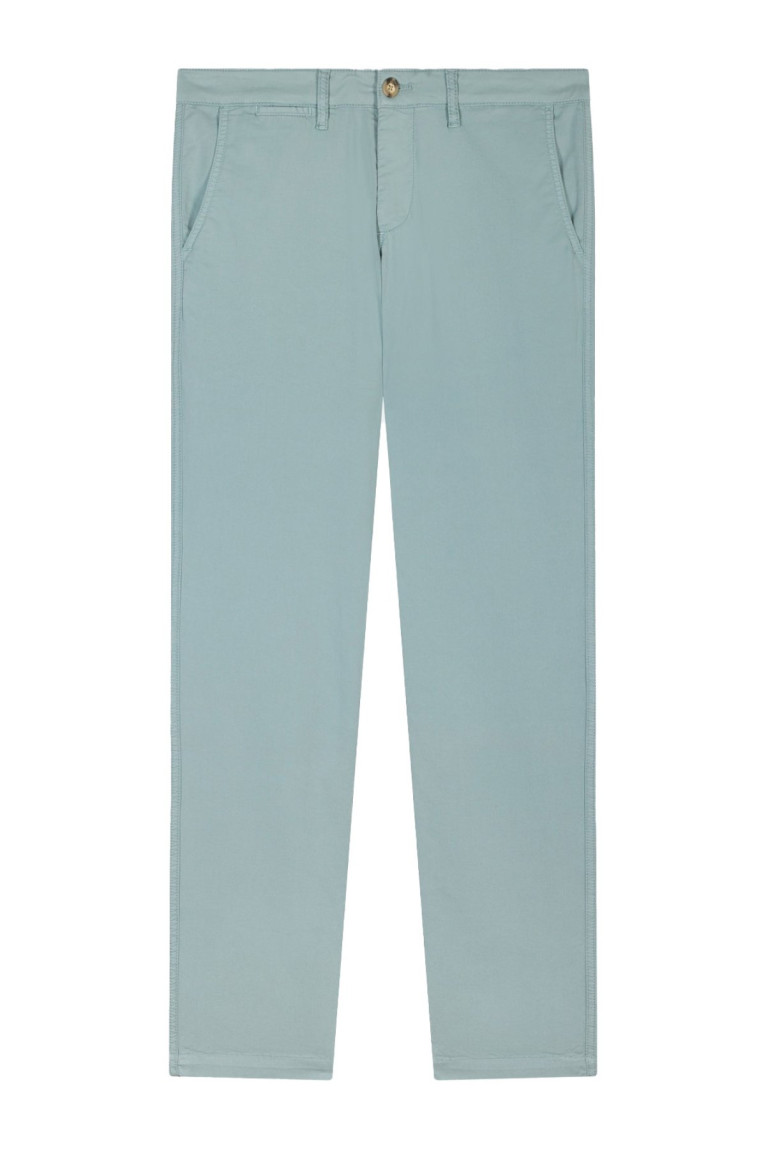Pantalon chino coton stretch coupe droite Eden park