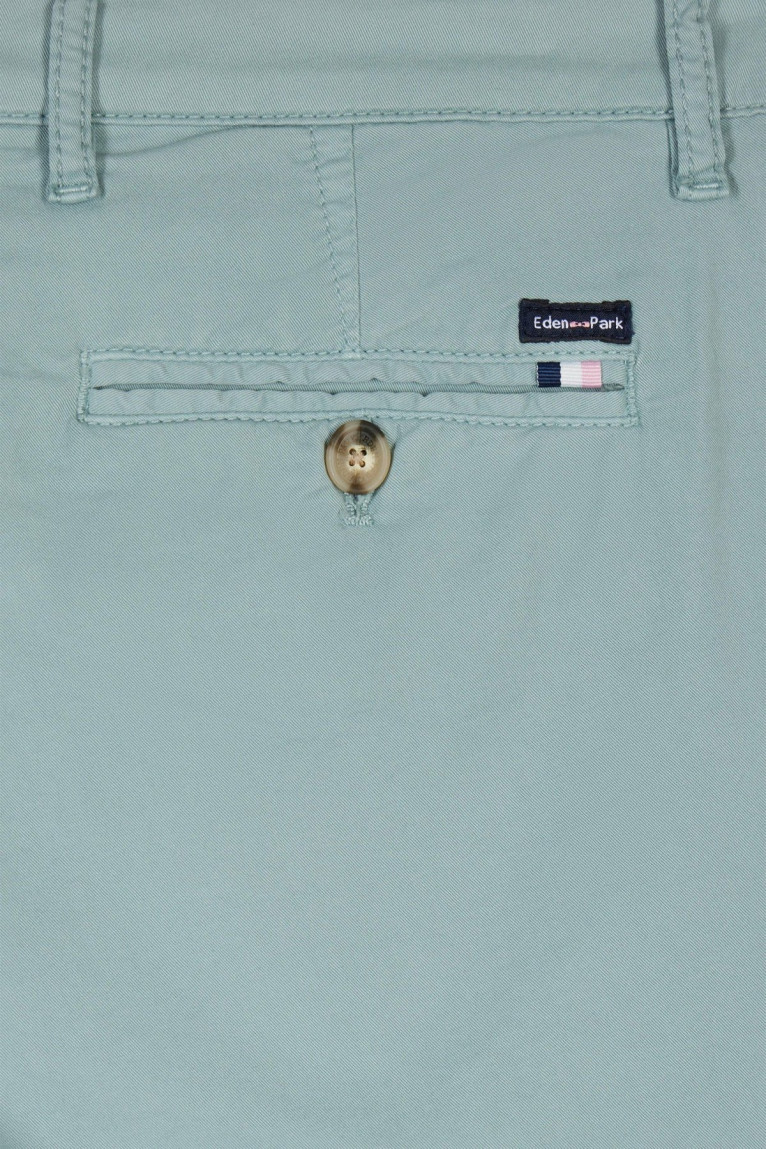 Pantalon chino coton stretch coupe droite Eden park