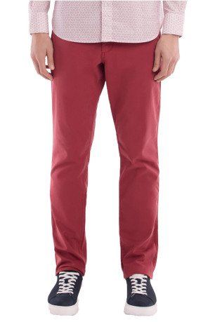 Pantalon chino coton stretch coupe droite Eden park