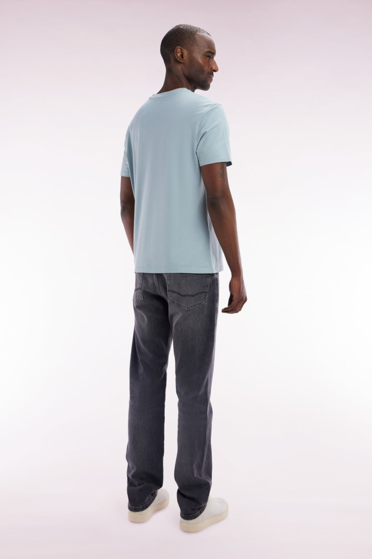 Jean denim stretch coupe droite Eden park