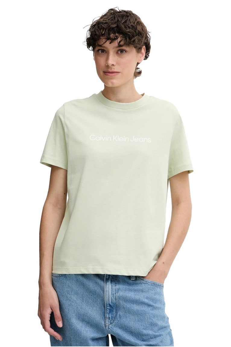 TShirt MC coton logo Calvin klein