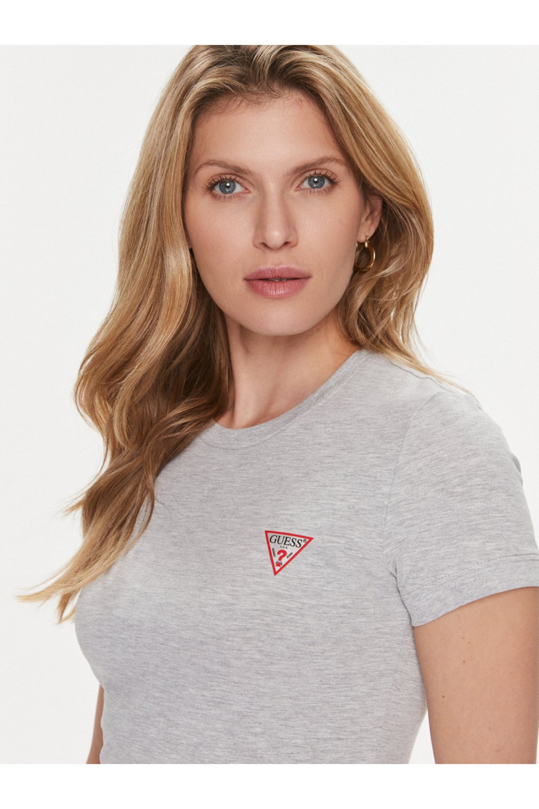 TShirt MC coton col rond Guess jeans