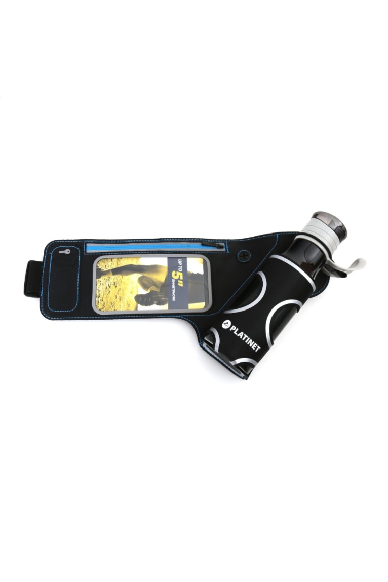 Ceinture de course avec bouteille 450ml PLATINET