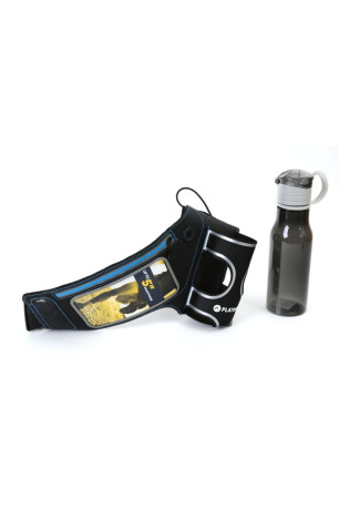 Ceinture de course avec bouteille 450ml PLATINET