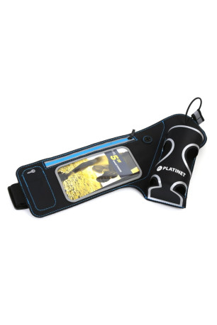 Ceinture de course avec bouteille 450ml PLATINET