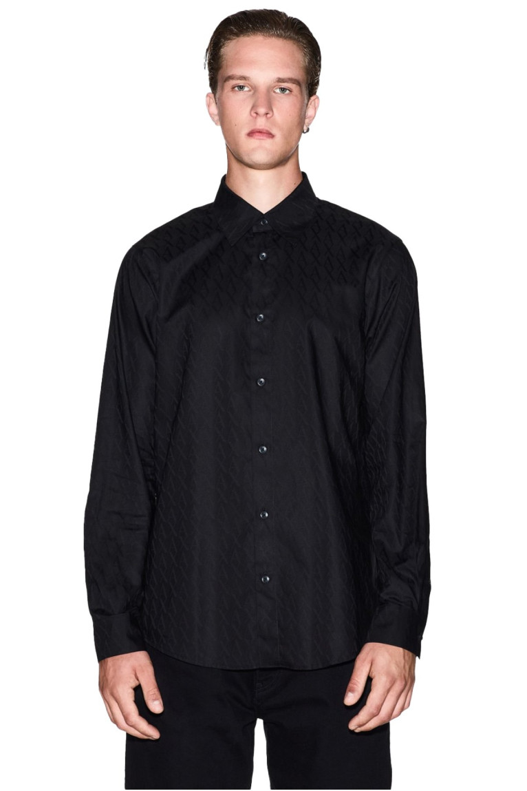 Chemise ML logo Armani exchange