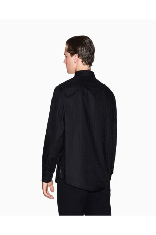 Chemise ML logo Armani exchange