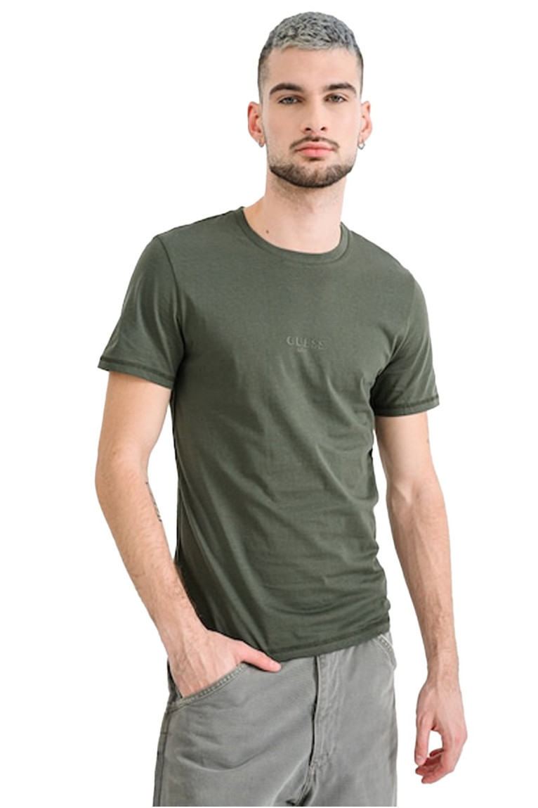 TShirt MC logo coton Guess jeans