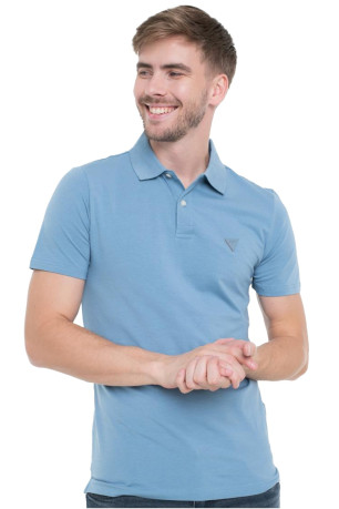 Polo MC coton stretch Guess jeans
